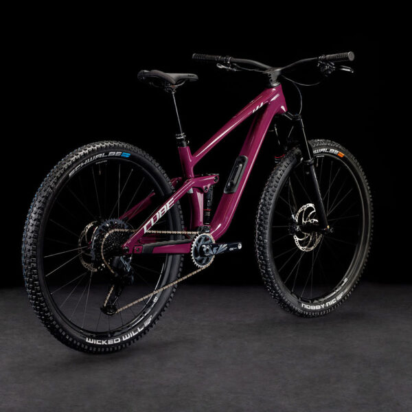 Cube Stereo ONE44 C:68X SLX wine'n'grey